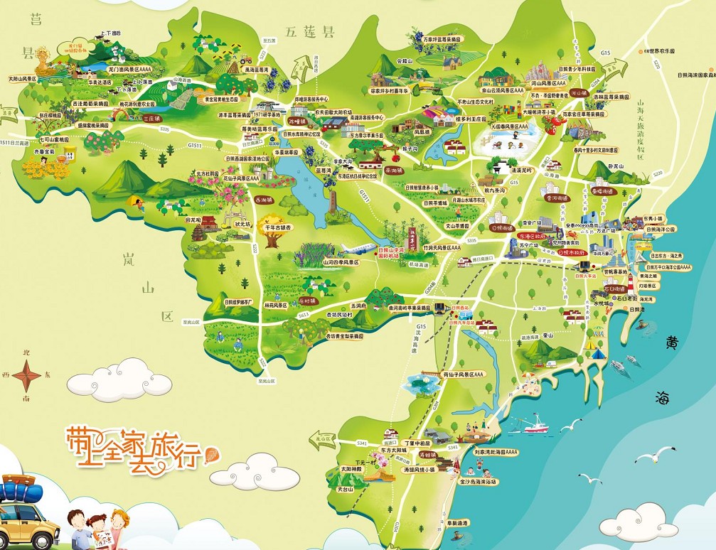 从江景区使用手绘地图给景区能带来什么好处？